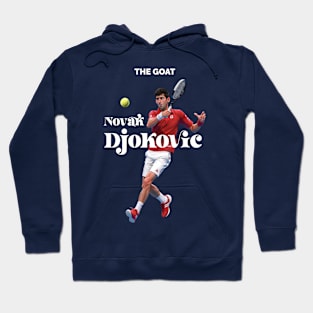 Djokovic 3D cartoon Hoodie